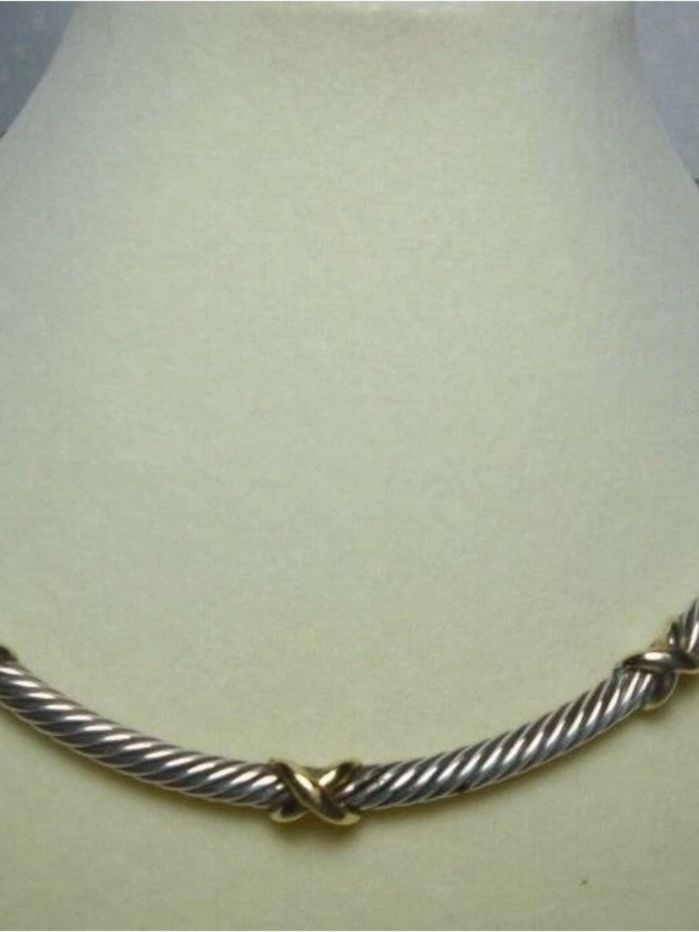 DAVID YURMAN Cable Necklace with Gold Accents - Women Jewelry